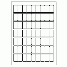 551 - Label Size 21mm x 34mm - 63 labels per sheet